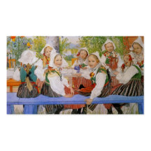 Kersti Geburtstag 1909 Visitenkartenvorlagen
