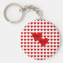 Keychain Herz-Valentinsgruß-Geschenk ZIZZAGO Schlüsselanhänger