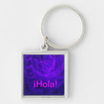Keychain - ¡ Hola! - Arte Abstracto Schlüsselbänder