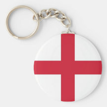 Keychain mit Flagge des Englands Vereinigtes König Schlüsselband