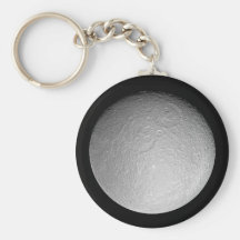 Keychain: Saturns Mond Rhea Schlüsselband
