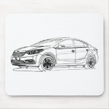 Kia Cerato 2014 Mousepads
