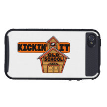 Kickin es alte Schule iPhone 4 Etui
