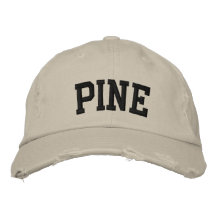 Kiefer gestickter Hut Besticktes Baseballcap