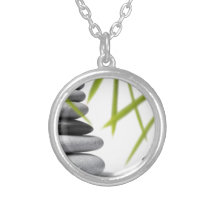 Kiesel-Zen Personalisierte Halskette