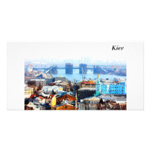 Kiew-Geschäft und industrielle Stadt, Kiew Bildkarten