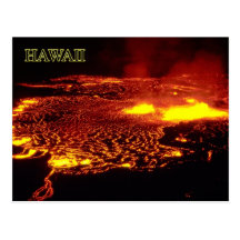 Kilauea Eruption, Hawaii-Vulkan-Nationalpark Postkarte