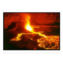 Kilauea Vulkan Postkarten