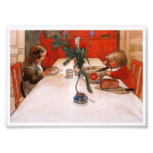 Kinder der Abends-Mahlzeit-zwei bei Supper (1905) Kunst Photo