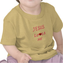 Kinder T-Shirt- Jesus Loves Me
