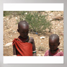 Kinder von Samburu Plakatdrucke