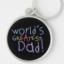 Kinderbestster Vati Keychain Schlüsselbänder