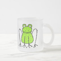 Kinderfrosch-T-Shirts und Kinderfrosch-Geschenk Haferl