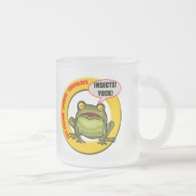 Kinderfrosch-T-Shirts und Kinderfrosch-Geschenk Teehaferl