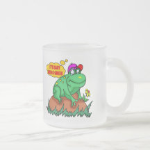 Kinderfrosch-T-Shirts und Kinderfrosch-Geschenk Haferl