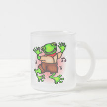 Kinderfrosch-T-Shirts und Kinderfrosch-Geschenk Teetasse