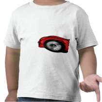 Kinderrotes Sport-Auto-T-Shirt gezeichnet unter Ve t-shirts