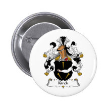 Kirch Familienwappen Button