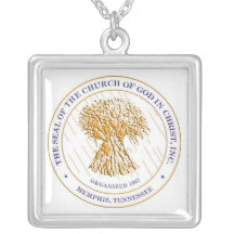 KIRCHE DES GOTTES IN QUADRATISCHER HALSKETTE CHRIS