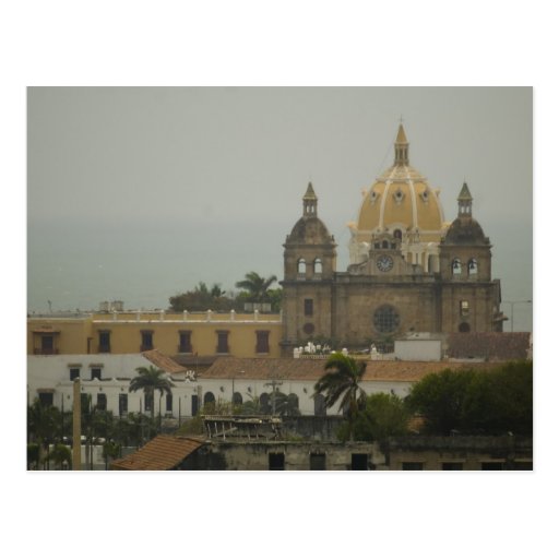 Kirche in Cartagena, Kolumbien Postkarten