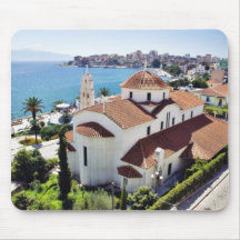 Kirche in Sarande in Albanien Mauspads