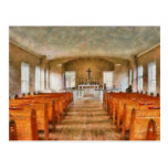 Kirche - innerhalb einer Kirche Postkarte