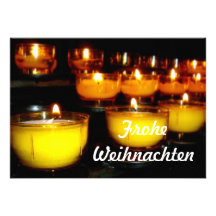 Kirchen-Kerzen Ankündigung
