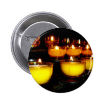 Kirchen-Kerzen Anstecknadelbutton