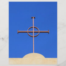 Kirchen-Kreuz Individuelle Flyer