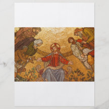 Kirchen-Mosaik - Jesus Christus Flyer
