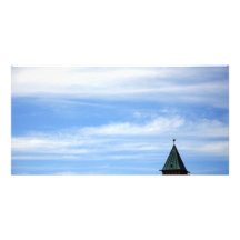 Kirchturmspitze Personalisierte Photo Karte