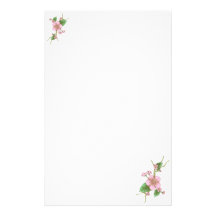Kirschblüte-Blüten Individuelles Büropapier