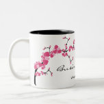 Kirschblüten-Baumast-kundengerechte Kaffeetasse