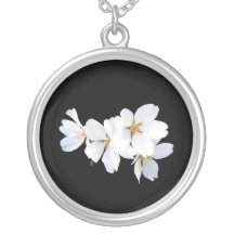 Kirschblüten-Gruppe 01 Personalisierte Halskette