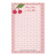 Kirschbriefpapier Druckpapier