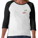 Kirschlanges Hülsent-shirt