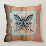 Kissen `` hölzernes Butterfly´´ kissen