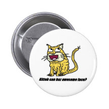 Kitteh kann haz fantastisches Gesicht? Button