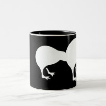 Kiwi-Neuseeland-Emblem Teetasse