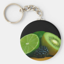 Kiwi und Limones Schlüsselbänder