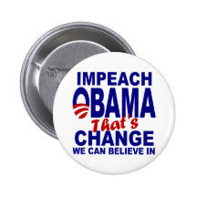 Klagen Sie Obama an Anstecknadelbutton