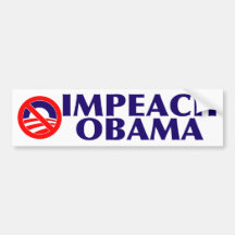 Klagen Sie Obama an Auto Aufkleber
