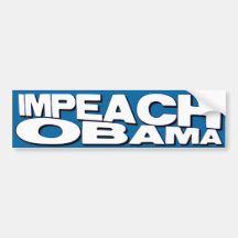 Klagen Sie Obama an Auto Aufkleber