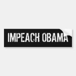 KLAGEN SIE OBAMA AN AUTOAUFKLEBER