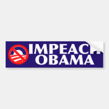 Klagen Sie Obama an Autosticker