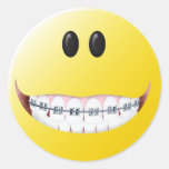 Klammer-Smiley Sticker
