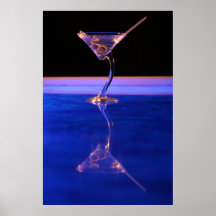 Klares Cocktail Plakatdruck