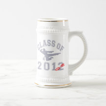 Klasse von 2012 ausgezeichnet - Grau 2 D Kaffeetassen