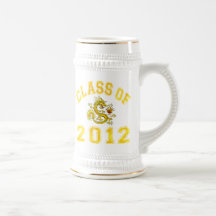 Klasse von 2012 Drachen - Gold Tee Haferl