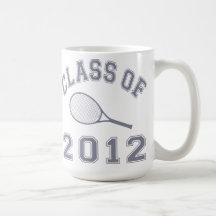 Klasse von 2012 Tennis - Grau Kaffee Tassen